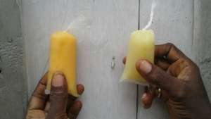 Cherry and breadfruit flavored krem