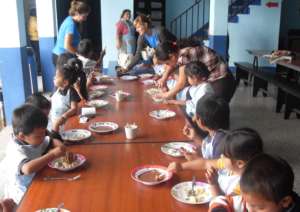 Lunch at Nuestro Futuro
