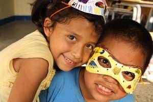Children with Masks