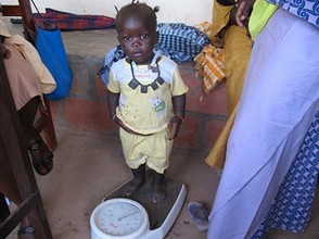 Young Child on Scale