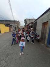 Walk to raise awareness of the care of the Earth