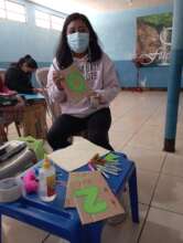 Betzabe, one of our star teachers