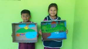 They made a box to make lines