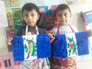 "Guatemala" flag decoration