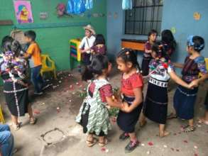 Presenting a traditional dance