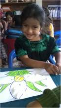 Girl from San Rafael el Arado Sumpango