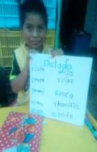 Performing a word dictation