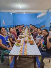 Enjoying the togetherness  with our teachers!