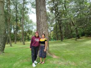 Margarita and Delsy who work in Antigua