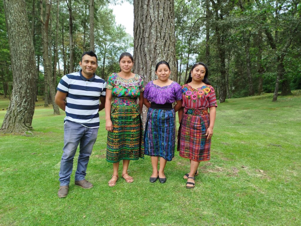Edvin, Sandra, Blanca and Lilian