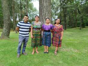 Edvin, Sandra, Blanca and Lilian