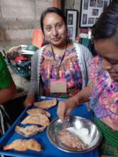 We cook some delicious pineapple empanadas