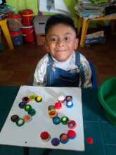 Learning the letter "S, s"