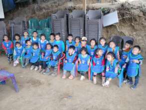 Children of "Santa Cruz Ayapan" in San Juan