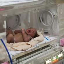 Infant receives lifesaving treatment in the NICU