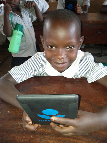 Give 5000 ebooks to 150 kids in sub-Saharan Africa