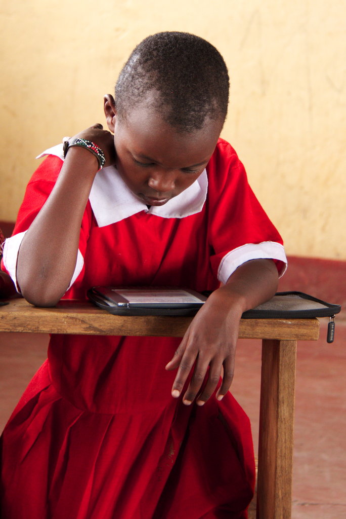 Give 5000 ebooks to 150 kids in sub-Saharan Africa
