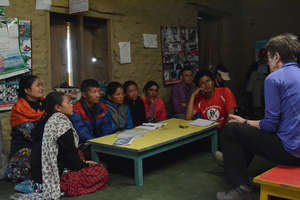 Class in Obstetrics in Lapa village