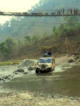 Returning from the Ilam medical camp