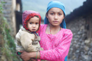 Young people in the villages of Northern Dhading