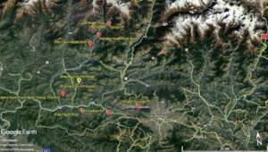 HHC Post-Quake Reconstructed Health Facilities Map