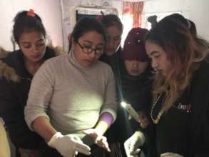 Hands on training by Dr. Rakshya P