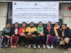 Gynecological trainees with specialists