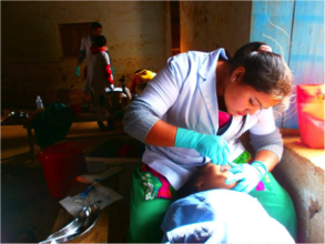 HHC provides dental care in remote villages.