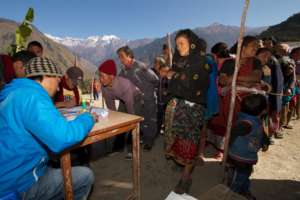 Patients come from afar for HHC medical camps