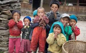 Nepali Children Served by Himalayan Healthcare
