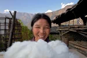 Woman Business Owner with Angora