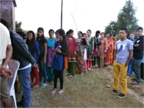 Patients waiting to see the doctor.