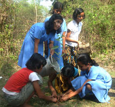 Plantation work by girls