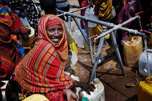 Refugees at Dadaab camp