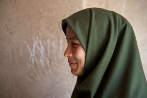 A young woman like the scholarship receipents
