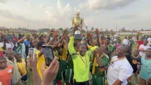 Lifting the Champions Cup