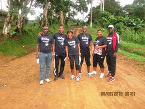 CFDP Staff take a walk through Kumba \