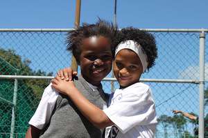 Kids loving Tennis