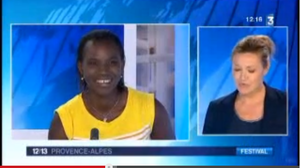 Seyni and Helene on Channel 3 in France !