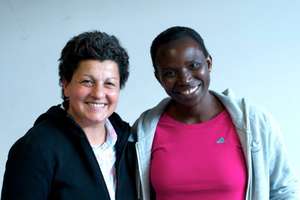 Nicole Abar and Seyni Ndir Seck