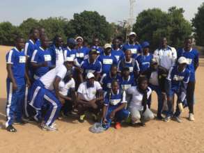 P.E. Teachers learn soccer coaching fundamentals