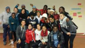 Group Photo- Women coaches from 18 countries!