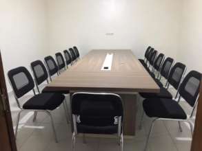 Our new conference room- it's the big leagues now!