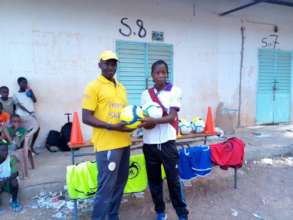 Trainee with Diaby, former women's national coach