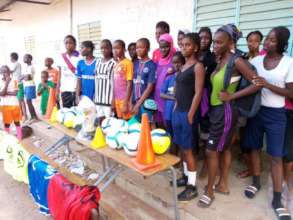 Tournament prizes in Oussouye