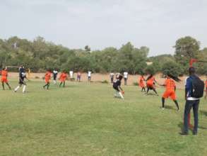Thies High School Girls' Teams play in tournament
