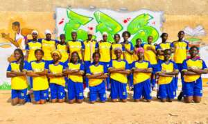 Another Kaolack middle school team