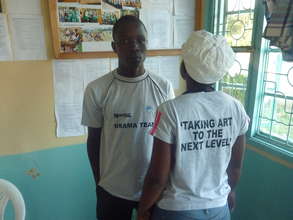 Drama Team members at the MYRC office