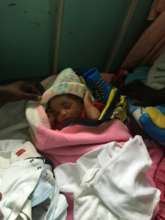 Baby with cap from Rosemary's Garden of Hope