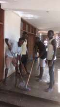 Community Clean-Up day with Manyatta United